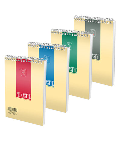 BLOC NOTES SPIRA A6 60 FILE DICTANDO STYLE PIGNA