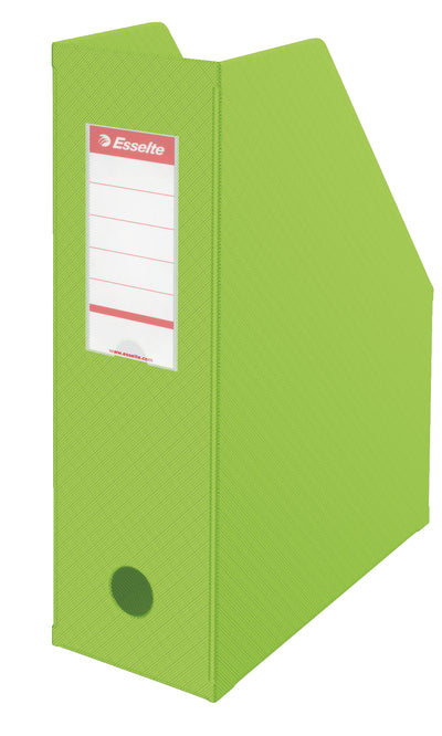 SUPORT DOCUMENTE PLASTIC VERDE 10CM PLIABIL ESSELTE