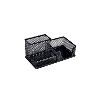 SUPORT BIROU 3 COMPARTIMENTE ECADA NEGRU 95003N