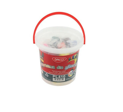 PLASTILINA 10C 400G DACO PLASTILINA DIN GALEATA PL410