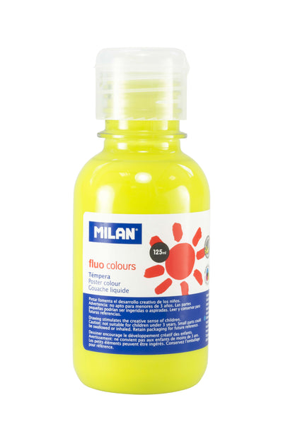 TEMPERA 125ML/CULOARE FLUORESCENTA GALBEN 034421