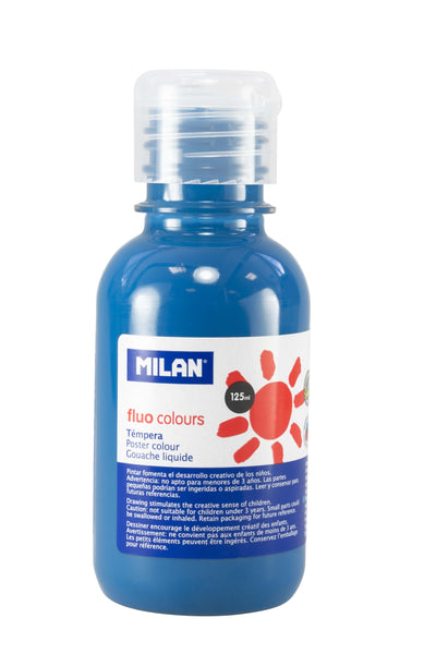 TEMPERA 125ML/CULOARE FLUORESCENTA ALBASTRU 034456