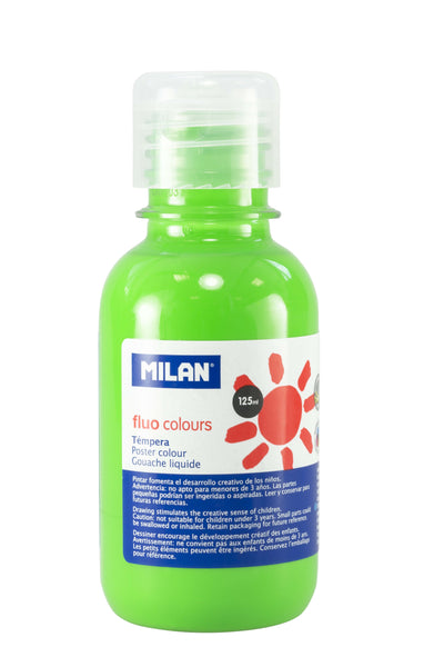 TEMPERA 125ML/CULOARE FLUORESCENTA VERDE 034461