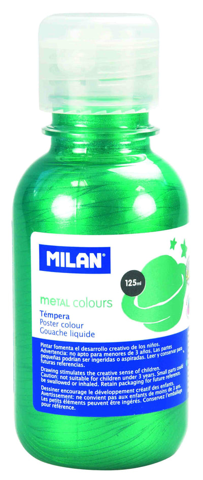 TEMPERA 125ML/CULOARE METALIZATA VERDE 033461