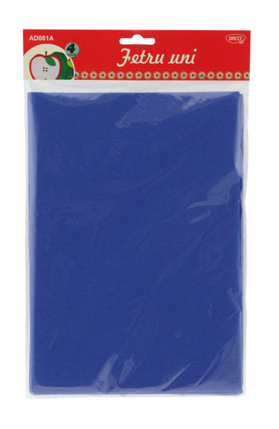 ACCESORII CRAFT - AD081A FETRU UNI SET 4 ALBASTRU