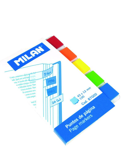 BLOC NOTES ADEZIV INDEX 5X45X12 TRANSPARENT MILAN 87000