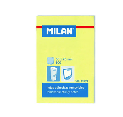 BLOC NOTES ADEZIV 50X76 GALBEN PAL 85601