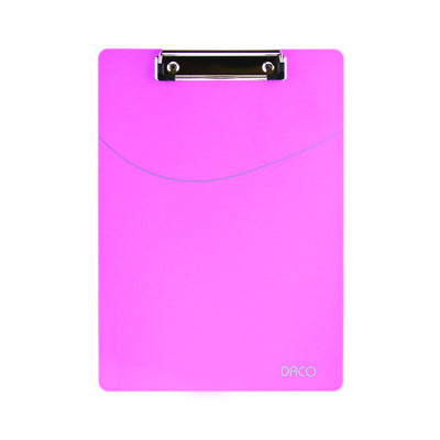 CLIPBOARD A4 SIMPLU PLASTIC DACO CL12RZ