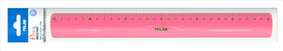 LINIAR 30CM FLEXIBIL ROZ MILAN 353801P