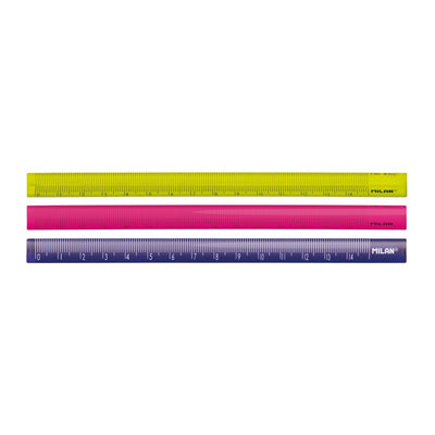 LINIAR 15 CM TRIUNGHIULAR COLOR MILAN 351260C