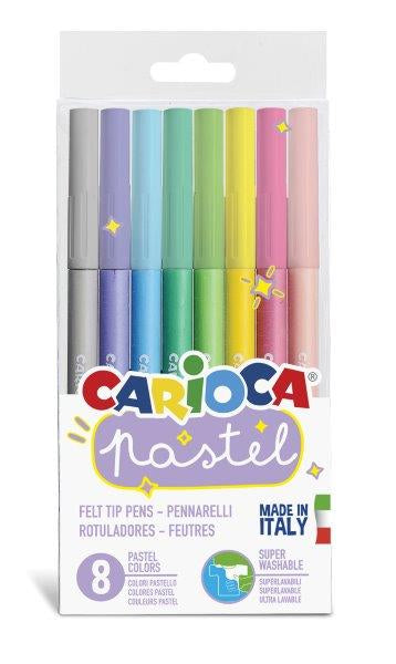 CARIOCA 8 CULORI PASTEL 43032