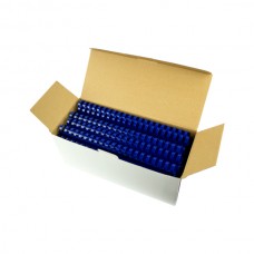 Inele plastic 22 mm, max 210 coli, 50buc/cut EVOffice - albastru
