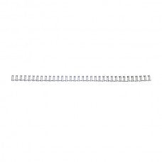 Inele metalice 6.4mm, 15-30 coli, 100 buc/cutie EVOffice - negru