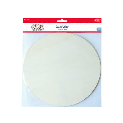 ACCESORII CRAFT - AD333 DISC DE LEMN 25.5CM DACO