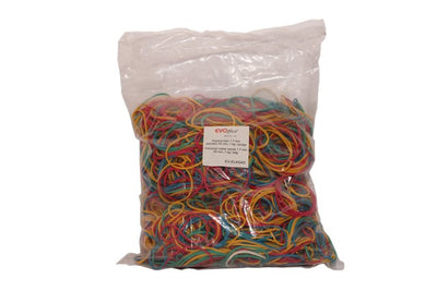 Elastice bani 1.7 mm, diametru 40 mm, 1kg/punga EVOffice