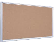 Panou pluta 2 fete cu rama aluminiu 45*60 cm EVOffice