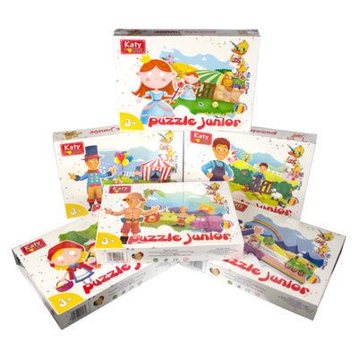 Puzzle din carton A3, 25 piese desene animate EVOffice