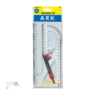 Set geometrie 4 piese Ark