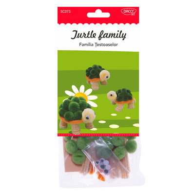 SET CREATIV - SC073 FAMILIA TESTOASELOR DACO