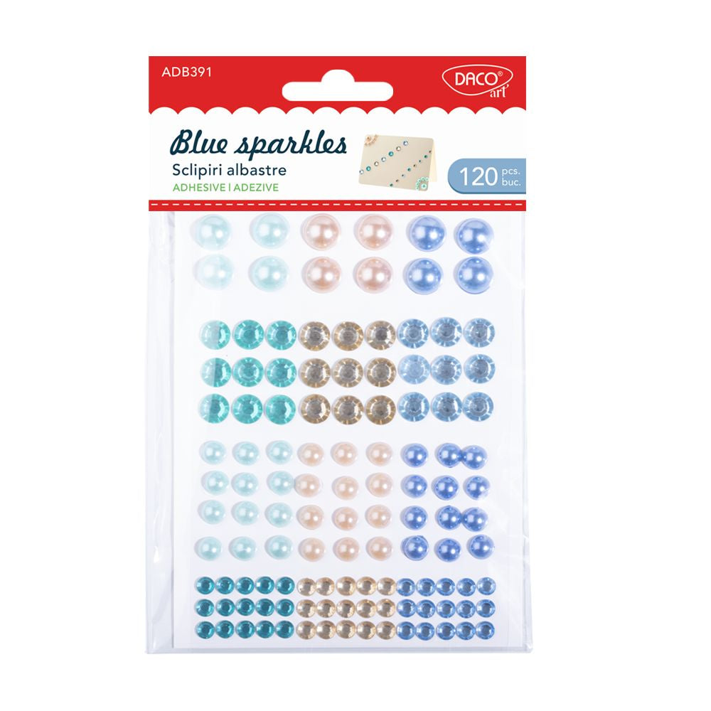 ACCESORII CRAFT - AD391 SCLIPIRI ALBASTRE DACO