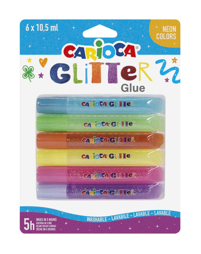 LIPICI GLITTER NEON CARIOCA 42111