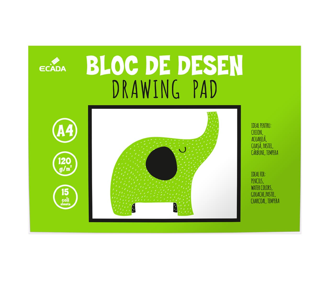 BLOC DESEN A4 ECADA 25401