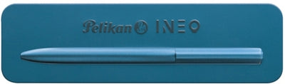 Pix, Ineo Elements, Ocean Blue, mina albastra, cutie metal, Pelikan