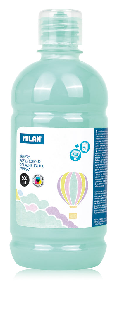 TEMPERA 500 ML MILAN VERDE DESCHIS PASTEL 03660P