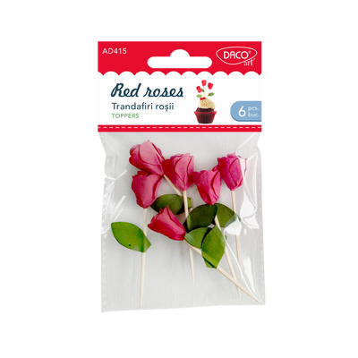 ACCESORII CRAFT - AD415 TRANDAFIRI ROSII DACO