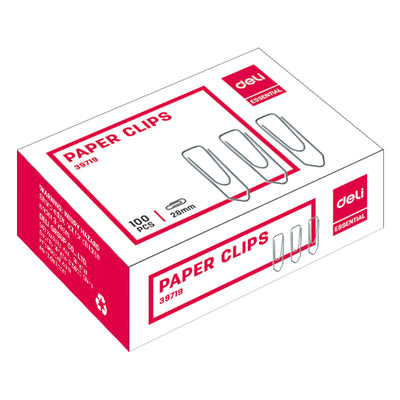 AGRAFE METAL 28MM 100 BUC/CUT DELI
