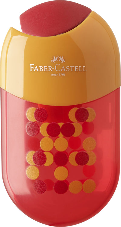 ASCUTITOARE CU RADIERA TWO TONE CUL ASORTATE FABER-CASTELL