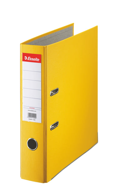 BIBLIORAFT PLASTIFIAT 7.5CM GALBEN ECONOMY ESSELTE