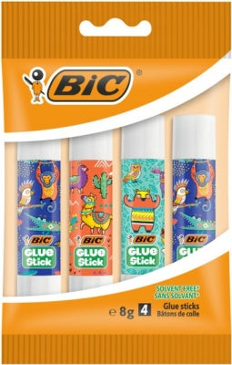Lipici solid BIC, Eco Decor, 8 gr, 4 buc/set