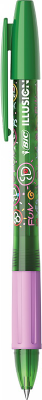 Roller BIC Illusion gel termosensibil verde 0.7mm Bic