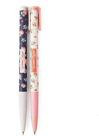 Pix retractabil, Warm braw, albastru, 0.5mm, M&G