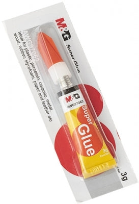 Super glue, lipire ultra-rapida, extrem de puternic, 3g M&G