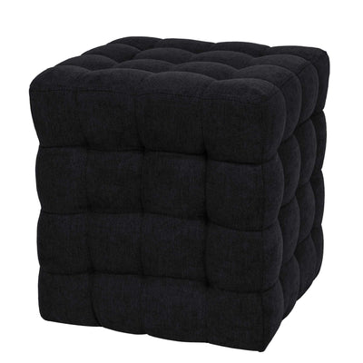 Taburet Bump - stofa negru - K6