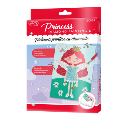 SET CREATIV - SC088 PICTEAZA PRINTESE CU DIAMANTE DACO