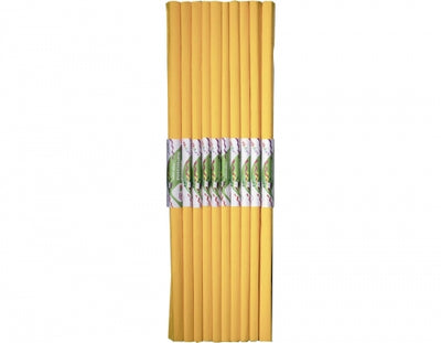 Hartie creponata 50x200cm, galbena, 10 role, Happy Color