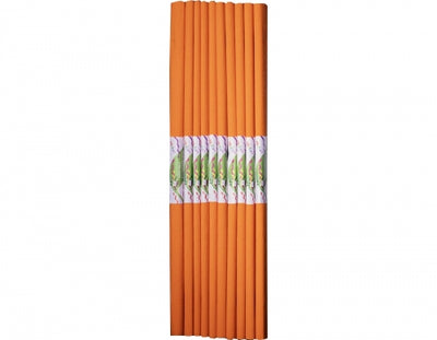 Hartie creponata 50x200cm, portocaliu, 10 role, Happy Color