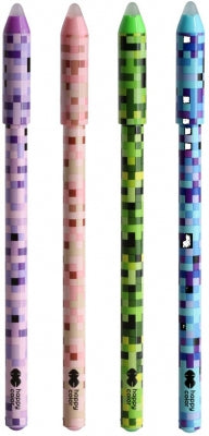 Roller gel cu rescriere, 0.5 mm, albastru, Pixi, Happy Color