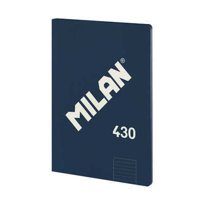 CAIET A4 48 FILE DR CUSUT MILAN ALBASTRU 430 57242G48B