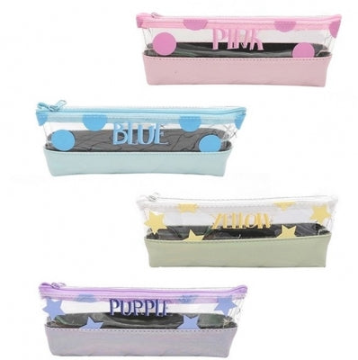 Penar borseta transparenta, Colors, diverse culori, S-Cool