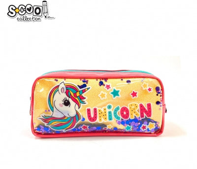 Penar borseta paiete, S-Cool, UNICORN