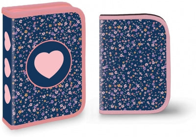 Penar S-Cool, neechipat, 1 fermoar, 2 extensii, Pink Heart