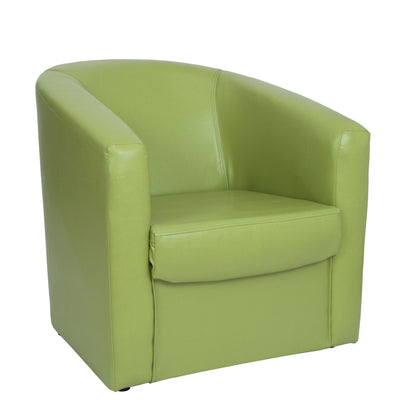 Fotoliu Tudor imitatie piele - verde 21899