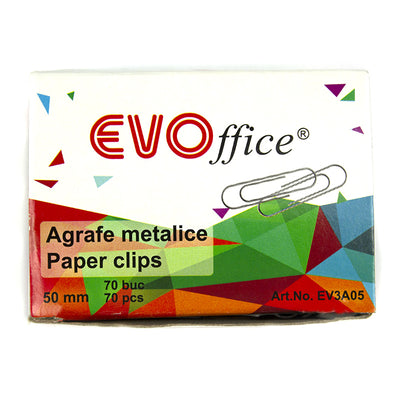 Agrafe 50 mm ondulate 70buc/cutie EVOffice