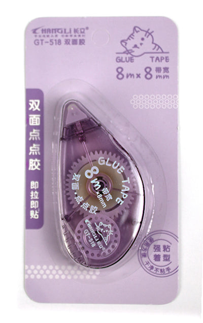 Dispenser banda dublu adeziva 8mm*8m EVOffice