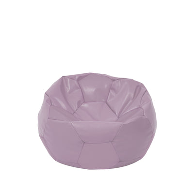 Fotoliu puf Baby Ball - imitatie piele - mov