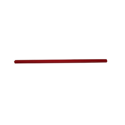 Baghete plastic 8 mm, 2-20 pagini, 100 buc/cutie EVOffice - rosu